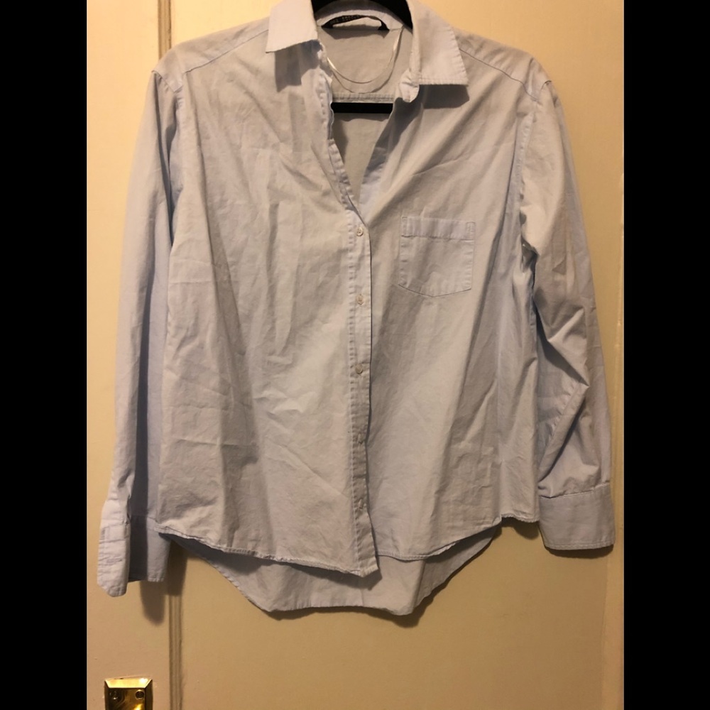Zara Baby Blue Shirt